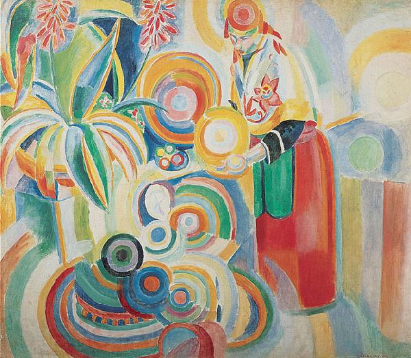 Delaunay, Robert Portugese Woman Germany oil painting art